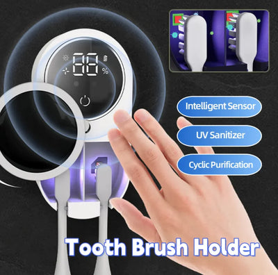 UV Toothbrush Case Sterilizer Organizer