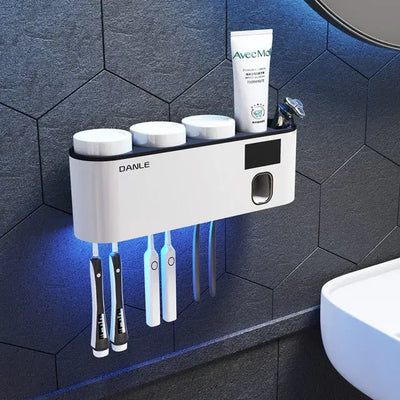 SleekSmiles UV Toothbrush Sanitizer Organiser