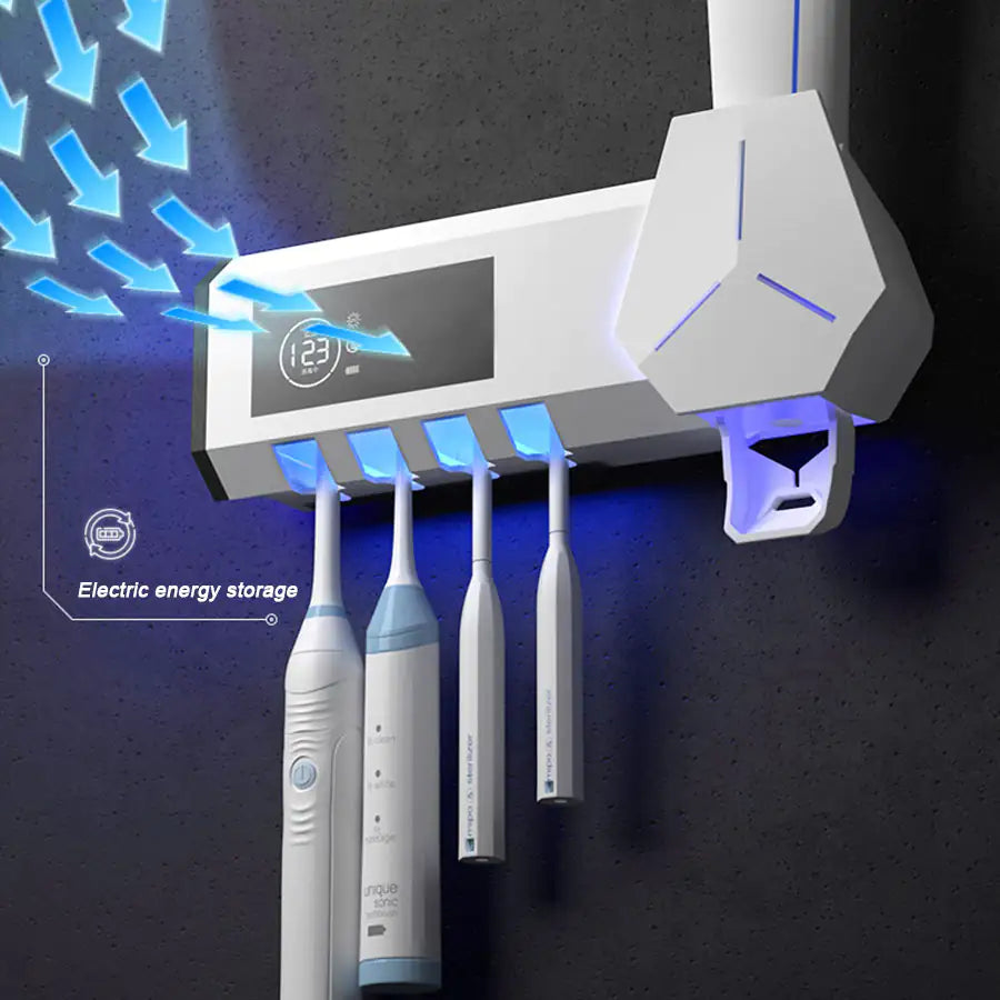 Revolutionary Toothbrush Holder & Sterilizer